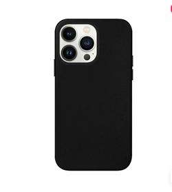 Чехол накладка iPhone 14 Pro 6.1" Silicone Case MagSafe Black - фото 17613