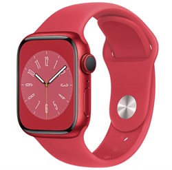 Apple Watch 8 41mm Red - фото 18273