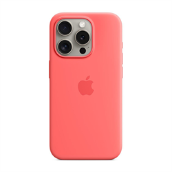 Чехол накладка iPhone 15 Pro Max Silicone Case MagSafe Guava ISaYgpU9iwfJtgWAg6gdv2 - фото 18657