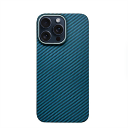 Чехол K-doo Magsafe Kevlar iPhone 15 Pro Blue - фото 18822