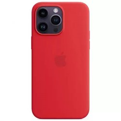 Чехол накладка iPhone 14 Pro Max 6.7" Silicone Case MagSafe Product Red - фото 19301