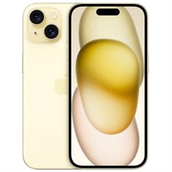 iPhone 15 128GB Yellow - фото 20456