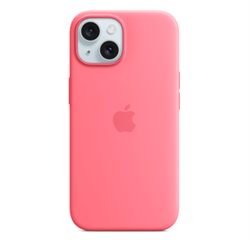 Чехол накладка iPhone 15 Silicone Case MagSafe Pink cZhjLhTegzyIVp9x0rrU13 - фото 22608