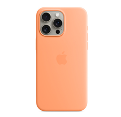 Чехол накладка iPhone 15 Pro Max Silicone Case MagSafe Orange Sorbet R9T41aBBiG51im6Qk0bLI0 - фото 22618