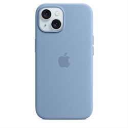 Чехол накладка iPhone 15 Silicone Case MagSafe Winter Blue i8IQQD0QiBDLGxfZ9kzi00 - фото 22619