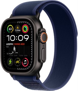 Apple Watch Ultra 2 49 мм Black Titanium Case / Navy Trail Loop SA6yKE0DipkHSmsXXn51I0 - фото 23382