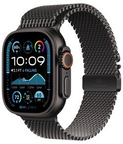 Apple Watch Ultra 2 49 мм Black Titanium Case /Black Titanium Milanese Loop QuJcfzsyhq1F8XbOlYqDm0 - фото 23388