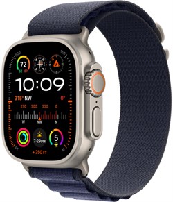 Apple Watch Ultra 2 49 мм Natural Titanium Case / Navy Alpine Loop YzSiuIoKimIYuvjoAEho42 - фото 23394