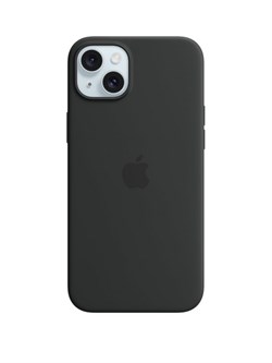 Чехол накладка iPhone 15 Plus Silicone Case MagSafe Gray HG1M6K7qgxcQwg6vFp4O20 - фото 23431