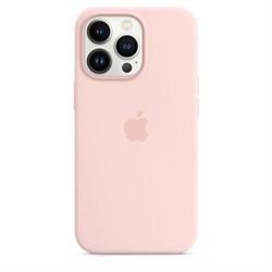 Чехол накладка iPhone 13 Pro Max Silicone Case MagSafe Check Pink Etrn58sMgTKopaLo74e3x3 - фото 23445