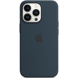 Чехол накладка iPhone 13 Pro Max Silicone Case MagSafe Abyss Blue Rx-MeVHChrJP01oqqaaN-3 - фото 23463