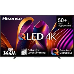Телевизор 100" Hisense 100E7NQ PRO (4K Ultra HD 3840x2160, Smart TV) тёмно-серый 100E7NQ PRO - фото 27508