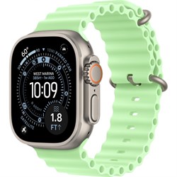 Apple Watch Ultra 3 2025 49mm Natural Titanium Case with Neon Green Ocean Band evEZ2KhcjfeeJGdTOLfqV1 - фото 34984