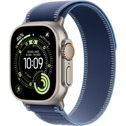Apple Watch Ultra 3 2025 49mm Natural Titanium Case with Blue/Bright Blue Trail Loop (M/L) ci7HHdoFjb6DTKDkjxLQ63 - фото 35052