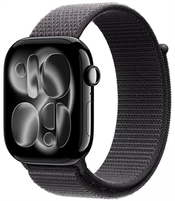 Apple Watch Series 11 42mm Jet Black Aluminium Case with Sport Loop vO6rongFiky9qMVSbJMx01 - фото 38834