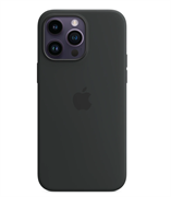 Чехол накладка iPhone 14 Pro 6.1" Silicone Case Magsafe + iC Midnight