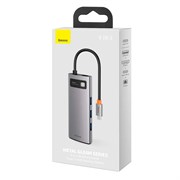 Хаб USB-концентратор Baseus Metal Gleam 6 in 1
