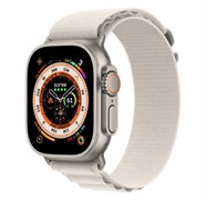 Apple Watch Ultra 49mm Titanium Starlight Alpine Loop