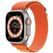 Apple Watch Ultra 49mm Titanium Orange Alpine Loop