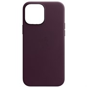 Чехол накладка iPhone 13 6.1" Leather Case (Magsafe IC) Dark Cherry MiSuDQtwirmSD44Mtpge70