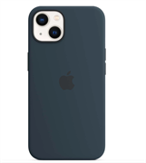 Чехол накладка iPhone 13 6.1" Silicone Case (Magsafe IC) Abyss Blue 5c-IkBqWgpvNZ55HiEtT80