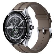 Смарт-часы Xiaomi Watch 2 Pro Bluetooth Silver Case/Brown Leather Strap 8T6XkAG0jk3LvguZgsdE52