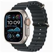 Apple Watch Ultra 2 49mm Natural Titanium Case / Black Ocean Band ub5jeWSjiuAYXJlN4EOf42