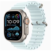 Apple Watch Ultra 2 49mm Natural Titanium Case / Ice Blue Ocean Band S32JVxLVh8CMRWjptNtGg2