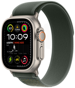 Apple Watch Ultra 2 49 мм Natural Titanium Case / Green Trail Loop A9lQnWsfhQfKOHhYAa4xx1