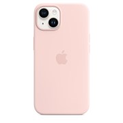 Чехол накладка iPhone 14 Silicone Case MagSafe Chelk Pink mLdIgn2vjzqKAUW4nvh5N3