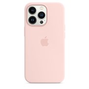 Чехол накладка iPhone 13 Pro Max Silicone Case MagSafe Check Pink Etrn58sMgTKopaLo74e3x3