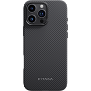 Чехол PITAKA Military-Grade Protective Case Black для iPhone 16 Pro iG4xgYX9jhnSMH4D21Izl0