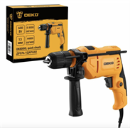 Электрическая дрель Deko DK600ID с быстрозажимным патроном, 600 Вт 083-1090 083-1090