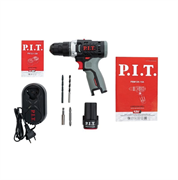 Аккумуляторная дрель-шуруповерт P.I.T. PBM12K-10A/1 X-DRIVER (12В, 22Нм, 10 мм, 2ск, 0-350/1350, 1х2,0Ач, ЗУ, коробка) PBM12K-10A/1