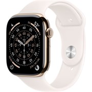 Apple Watch Series 11 46mm Gold Titanium Case with Light Blush Sport Band (M/L) CzQuw1P1iOllVMhKgUtYB2