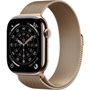 Apple Watch Series 11 42mm Gold Titanium Case with Gold Milanese Loop Cvn9rFWkjIDDLKTJgg7GS3
