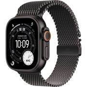 Apple Watch Ultra 3 2025 49mm Black Titanium Case with Black Titanium Milanese Loop (M) KxV5wtR3hHGrf3Xf4CdXc3