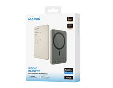 Беспроводной Power Bank MAXCO 5000mAh Magnetic ywyksGT6iDJS5noIHoPPs0
