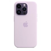 Чехол накладка iPhone 14 Pro Max 6.7" Silicone Case MagSafe Lilac