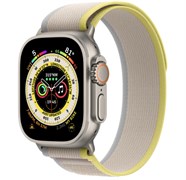 Apple Watch Ultra 49 mm Titanium Yellow/Beige Trail Loop