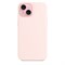 Чехол Silicone case Magsafe for iPhone 15 Pink - фото 18539