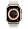 Apple Watch Ultra 49mm Titanium Starlight Alpine Loop - фото 18616