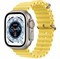 Apple Watch Ultra 49mm Titanium Yellow Ocean Band - фото 20873